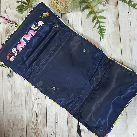 Vera Bradley, yellow and black cosmetics b… - Picture 2 of 4